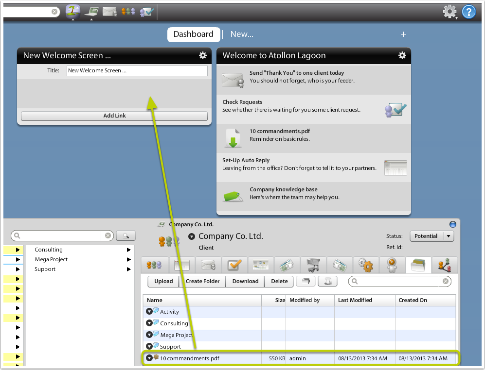 Atollon employee portal