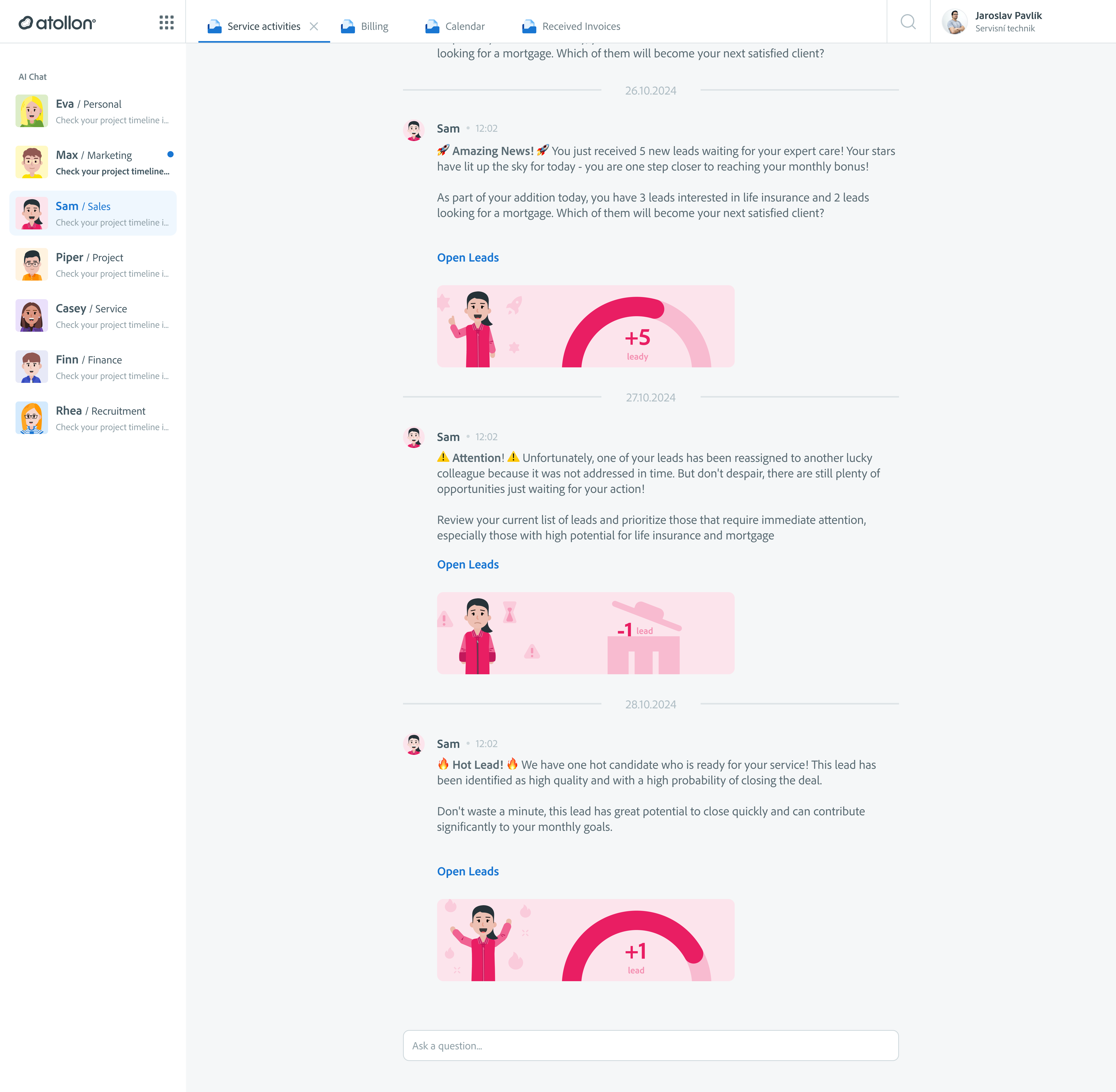 Business AI Chat