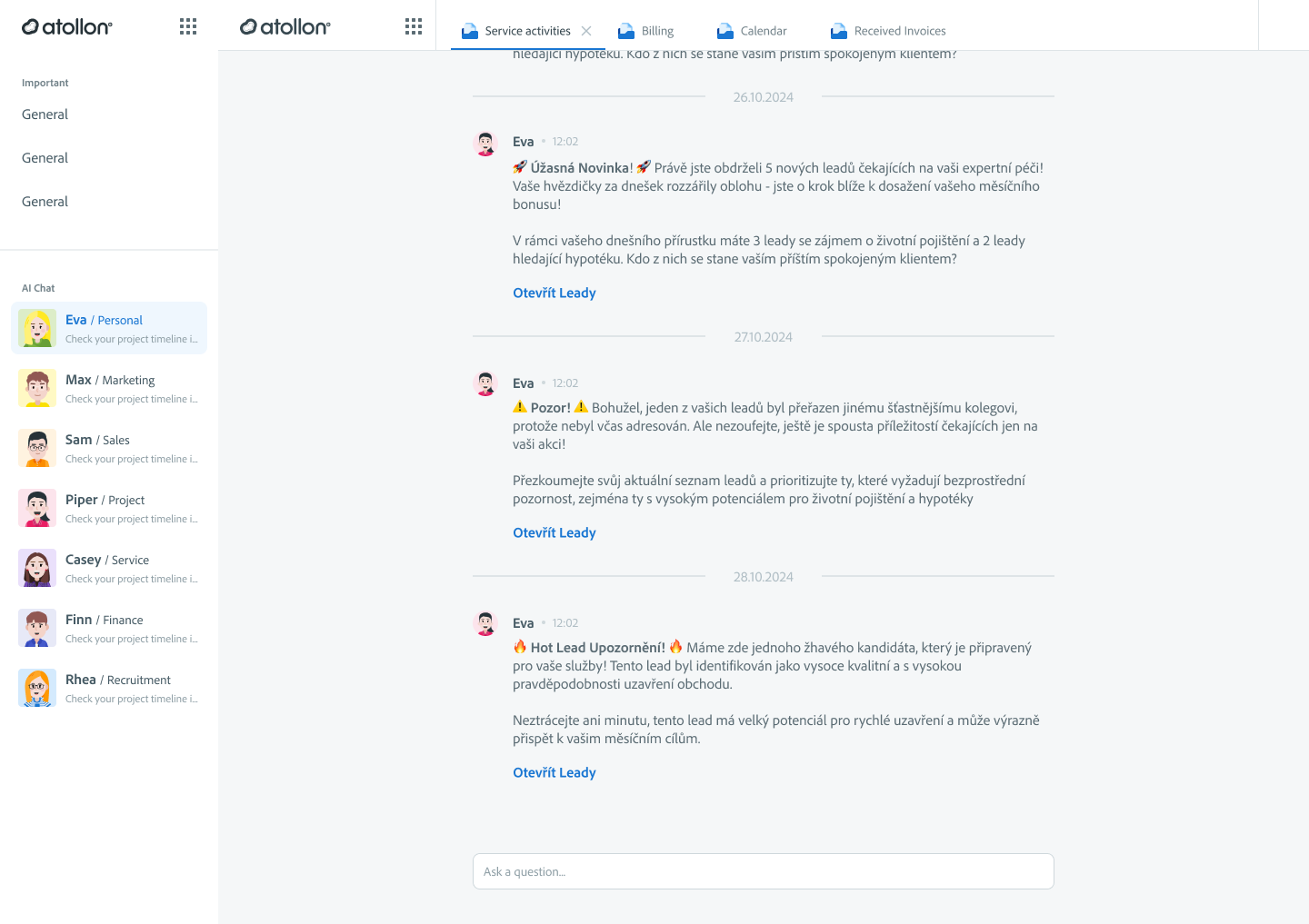 AI chat