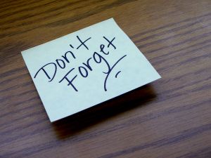 Forgetful employees. Is that telling you something?
